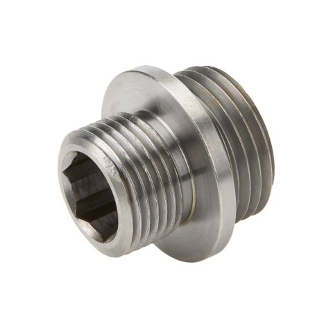 Allstar Performance Oil Filter Adapters ALL92004 Adapter, Spin-on Bypass Adapter Style, Steel, Black, Chevy, 7.4L, Each