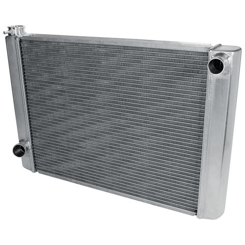 Allstar Performance Aluminum Radiators ALL30024 Radiator, Aluminum, Natural, 28 in. Wide, 19 in. High, Ford, Mopar, Each