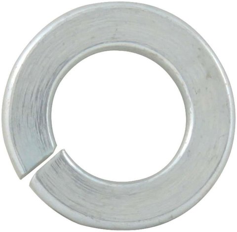 Allstar Performance Lock Washers ALL16122-25 Washers, Split Lock, Steel, Zinc Finish, 0.375 in. I.D., Set of 25