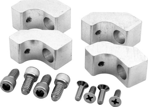 Allstar Performance Ignition Wire Loom and Separator Components ALL81341 Mount Kit, Chevy Small Block Centerbolt, Kit
