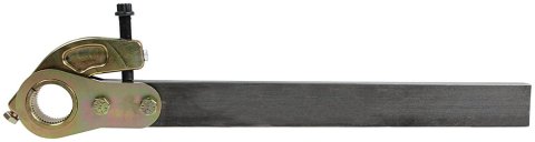 Allstar Performance Sway Bar Arms ALL56383 Kit includes a CNC-machined aluminum adjuster and a 17.5 in long steel arm. Adjuster is available in 30 degree