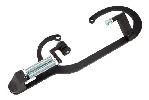 Allstar Performance Throttle Return Spring Brackets ALL54186 Bracket, Bracket With Stop, Black