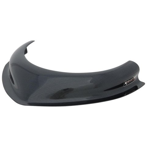 Allstar Performance Hood Scoops ALL23230 Scoop, Plastic, Black/Gray, Carbon Fiber Look, 2.50 in. Height, 19.50 in. Width, 12.25 in. Length, Each