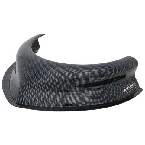 Allstar Performance Hood Scoops ALL23232 Scoop, Plastic, Black/Gray, Carbon Fiber Look, 3.50 in. Height, 20.00 in. Width, 12.75 in. Length, Each