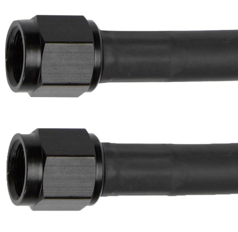 Allstar Performance Coated Stainless Steel Lines ALL48352 Brake Line, PVC Coated, Braided Steel, -4 AN, 15 in. Length, Each