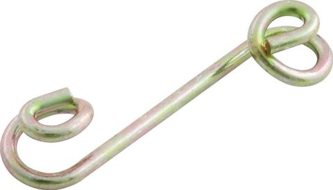 Allstar Performance Quick-Turn Springs ALL19338 Quick Fasteners, Springs, Attachment Spring, 0.425 in. Height, 1.375 in. Length, Set of 50