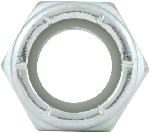 Allstar Performance Nylon Locking Hex Nuts ALL16014-50 Nuts, Hex, Steel, Zinc Plated, Insert, 1/2-13 in. Coarse Thread, Set of 50