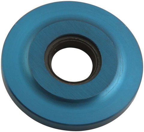 Allstar Performance Timing Cover Replacement Components ALL90087 Cam Seal Plate, 2.310 in, Blue, Fits Most Blocks, 50mm Roller Cam Bearing, Each