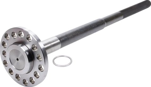 Allstar Performance Cut-to-Fit Flanged Axles ALL67500 Axle Shaft, Flanged, Cut-To-Fit, Bolt-in, 31-spline, 1541 Carbon Steel, 29.500 in. Length, Ford 9 in., Each