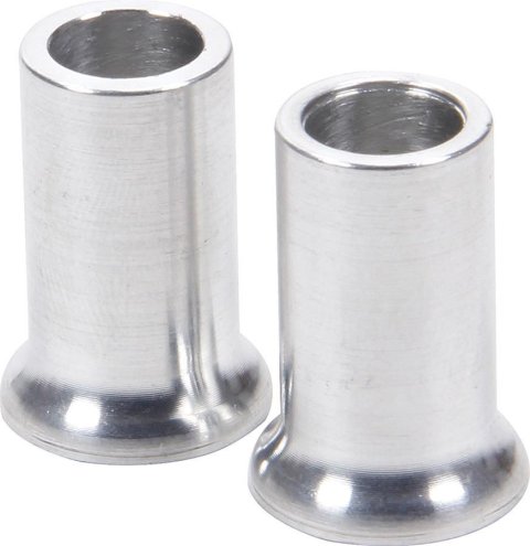 Allstar Performance Tapered Spacers ALL18716 Spacers, Aluminum, 0.525 in. to 0.680 in. Outside Diameter, 0.375 in. Inside Diameter, 1.000 in. Length, Pair