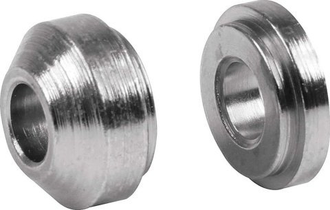 Allstar Performance Carburetor Linkage Bushings ALL54164 Bushings, Aluminum, Natural, 0.250 in. I.D., 0.500 in. O.D., Holley, Pair
