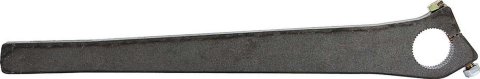 Allstar Performance Sway Bar Arms ALL56389 Arm, Straight, Mild Steel, Natural, 1 1/2 in. - 48-spline Hole Size, Each