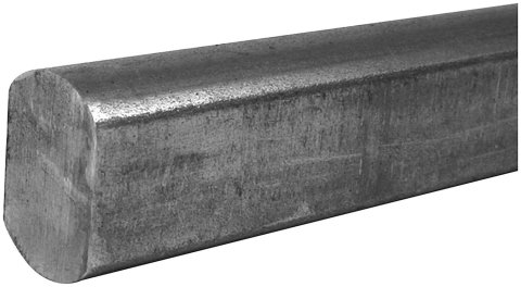 Allstar Performance Double D Steering Shafts ALL52179 Shaft, Steel, 3/4 in. DD, 72 in. Length, Each