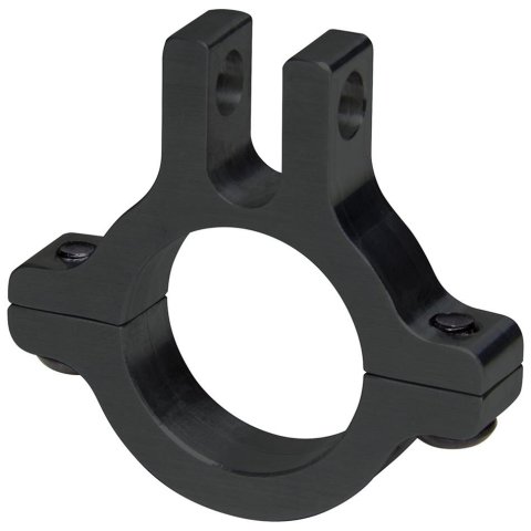 Allstar Performance Suspension Limiters ALL68342 Control Arm Bracket, Lower Control Arm Limit Clamp, Black, 1.25 in. Round Tube Mount, Each