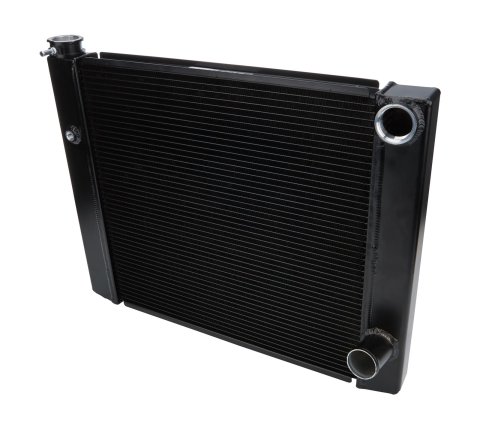 Allstar Performance Radiators ALL30346 Radiator 19" x 28" Dual Pass Lightweight Single Row Black