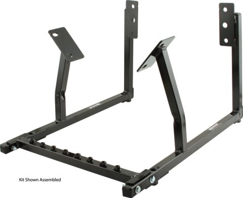 Allstar Performance Heavy-Duty Engine Cradles ALL10139 Cradle, 14-Gauge Steel, Heavy Duty, Black, GM, LS Engines, Each