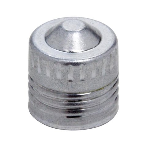 Allstar Performance AN Cap Fittings ALL50821 Caps, Aluminum, Natural, -3 Female, Set of 20
