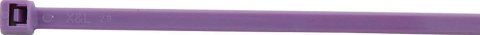 Allstar Performance Nylon Tie Wraps ALL14138 Zip Ties, Wire Ties, Nylon, Purple, 7.25 in. Length, Set of 100