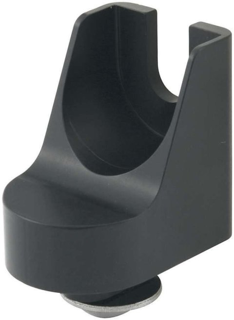 Allstar Performance Throttle Bracket Replacement Ends ALL54273 Cable Bracket, End, Aluminum, Black, Ford, Each