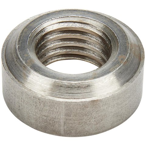 Allstar Performance Weld-On Nuts ALL56072 Nuts, Steel, Natural, 7/8 in.- 9, Each
