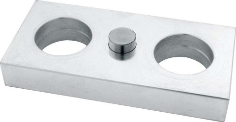 Allstar Performance Lowering Blocks ALL56060 Block, Rear, Adjustable, Aluminum, 0.75 in. Thick, 2.5 in. Width, Each