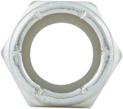 Allstar Performance Nylon Locking Hex Nuts ALL16063-10 Nuts, 7/16-20 in Threads, with Insert, Set of 10