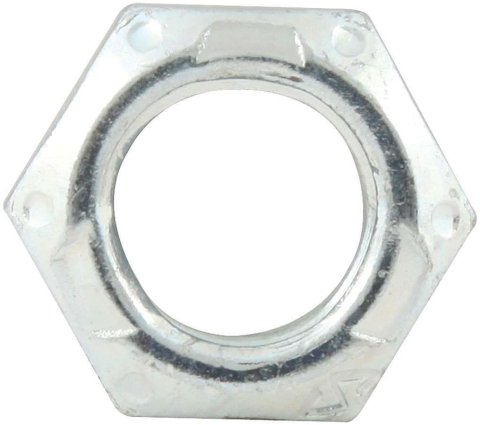 Allstar Performance Mechanical Locking Hex Nuts ALL16084-10 Nuts, Hex, Steel, Zinc Plated, Self-locking, 1/2-20 in. Fine Thread, Set of 10