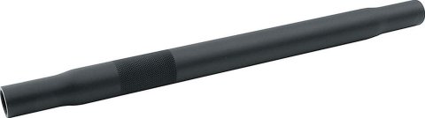 Allstar Performance Steel Suspension Tubes ALL57160 Threaded Tube, Tube, Swedged, 5/8-18 in. RH/LH Thread, Steel, Black Anodized, 8.0 in. Length, Each