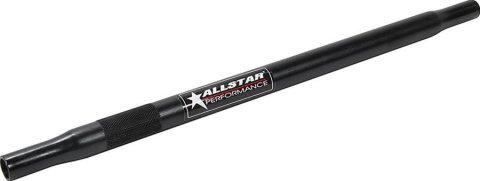 Allstar Performance Steel Suspension Tubes ALL57096 Threaded Tube, Tube, Swedged, 1/2-20 in. RH/LH Thread, Steel, Black Anodized, 26.0 in. Length, Each