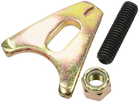 Allstar Performance Distributor Hold-Downs ALL27505 Hold-Down Clamp, Steel, Gold, Stud Mount, Chevy, Small/Big Block, Each