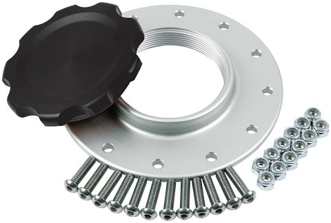 Allstar Performance Weld-In Bungs, Nuts and Fittings ALL40136 Fuel Cell Cap, Fuel Cell Cap Bung RCI Style