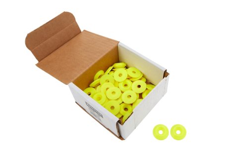 Allstar Performance Countersunk Washers ALL18698-50 Hardware, Washer Fluorescent Yellow 50pk