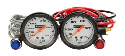 Allstar Performance Gauge Kits and Instrument Clusters ALL80080 Kit OP / WT