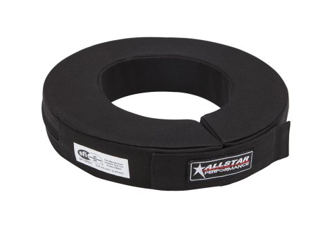 Allstar Performance Helmet Supports ALL921015 Support, SFI Approved, Horseshoe-Style, Adjustable, Black, 19 in. ID, Adult X-Large, Each