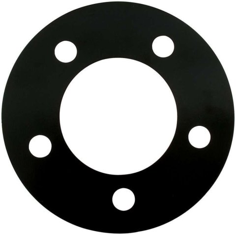 Allstar Performance Steel 0.125 inch Wheel Spacers ALL44125 Spacer, Steel, in. Thick, 5 x 5 in., 3.5 in. I.D., 7.0 in. O.D., Each