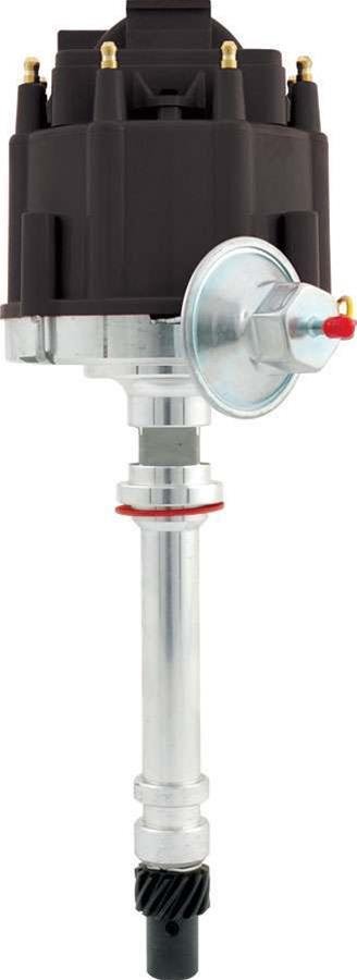 Allstar Performance HEI Distributors ALL81202 Distributor, HEI, Magnetic Pickup, Mechanical/Vacuum Advance, Black Cap, Chevy, Each