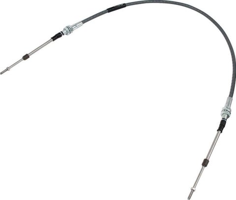 Allstar Performance Throttle/Shift Cables ALL54142 Cable, Throttle/Shift, Push/Pull, Black Rubber Jacket, 43 in. Length, Each