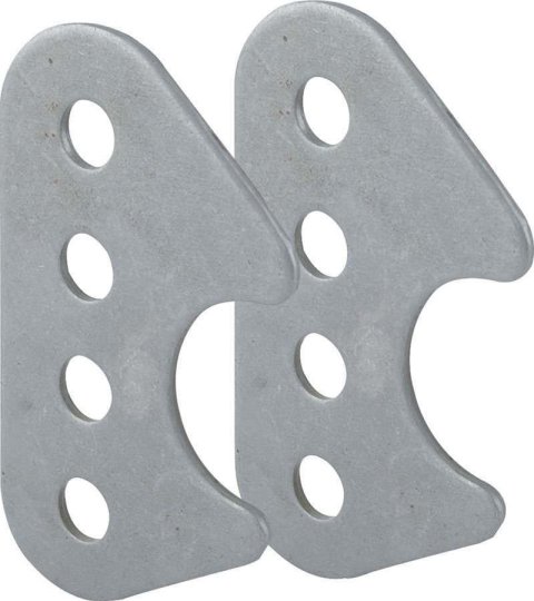 Allstar Performance Shock Mounts ALL60026 Bracket, Welds to 1-1/2 in. Tubing, Pair