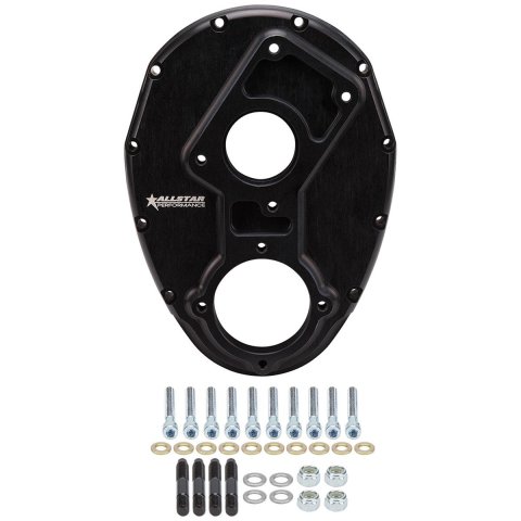 Allstar Performance Timing Covers ALL90080 Cover, Billet Aluminum, Sprint Standard Cam, Each