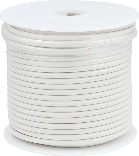 Allstar Performance Primary Electrical Wire ALL76567 Wire, 12-Gauge, 100 ft. Long, White, Each