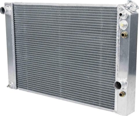Allstar Performance Aluminum Radiators for 1982-1992 CAMARO, FIREBIRD - ALL30302 Radiator, Crossflow, Aluminum, Natural, 30.0 in. Width, 19.5 in. Height, Chevy, Pontiac, Each