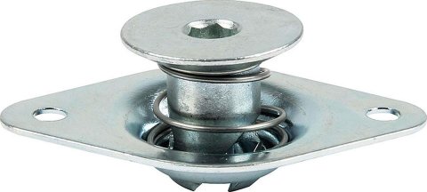 Allstar Performance Flush Head Self-Ejecting Button Fasteners ALL19137 Complete Fastener, Fastener, Quick Fasteners, Steel, Natural, 0.500 in Length, Set of 50