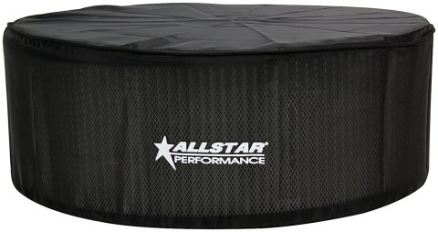 Allstar Performance Air Filter Wraps ALL26225 Filter, Cleaner With Top Cover 14 in. x 5 in., Each
