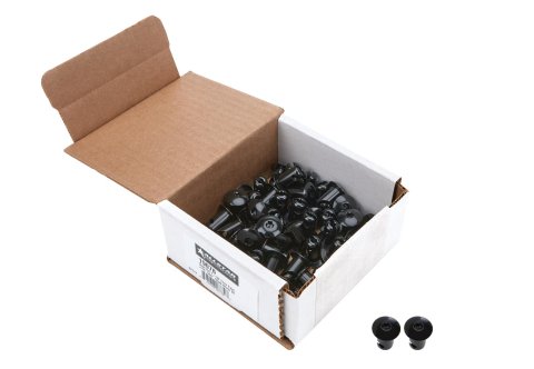 Allstar Performance Oval Head Button Fasteners ALL19078 Quick Fasteners, Fasteners, Torx Head, Aluminum, Black, 0.44 in. Shank Diameter, 0.55 in. Shank Length, Set of 50