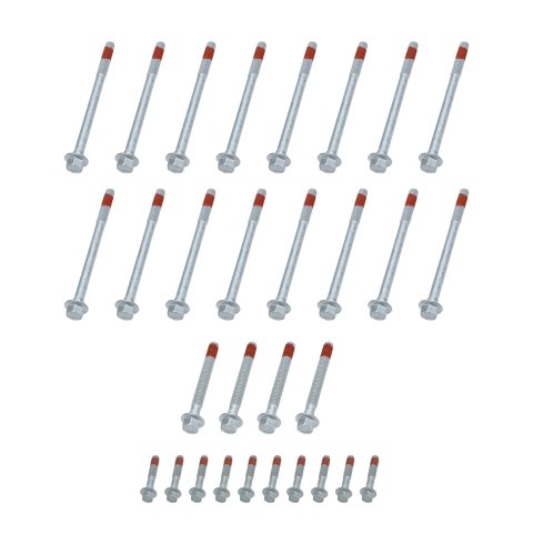 Allstar Performance Cylinder Head Fasteners ALL87004 Hardware, LS Bolt Set