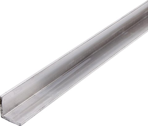 Allstar Performance Aluminum Angled Stock ALL22254-4 Angle, Aluminum, 1 in. Height/Width, 1/8 in. Thick, 4 ft. Length, Each