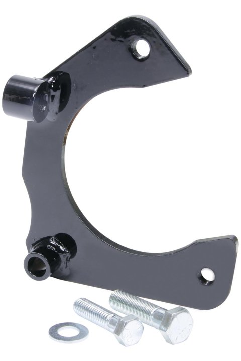 Allstar Performance Mustang II Caliper Brackets ALL42110 Bracket, Steel, Black Powdercoated, Driver Side, Each