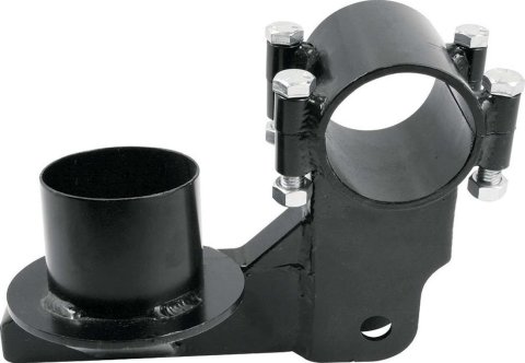 Allstar Performance Clamp-On Shock/Trailing Arm Brackets ALL60141 Trailing Bracket, Steel, Natural, Clamp-On, Universal, Each