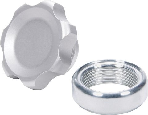 Allstar Performance Fill Plug Kits ALL36160 Cap Kit, 1-1/2 in.-12 Thread, Weld-On, Aluminum, 1.375 in. Diameter Opening, Kit