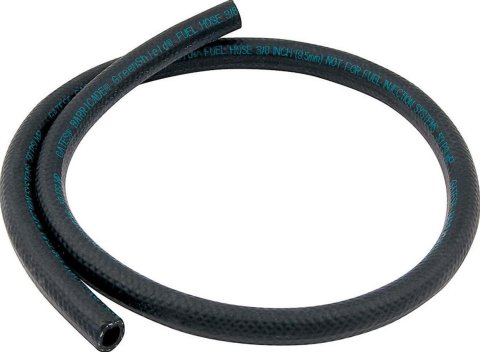 Allstar Performance Fuel Line Hoses ALL40353 Hose, 5/16 in. Size, 50 psi, Nitrile Rubber, Black, 3 ft. Length, Each